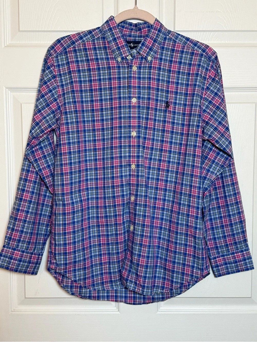 Boys Large (16/18) Ralph Lauren Polo Button Down Shirt